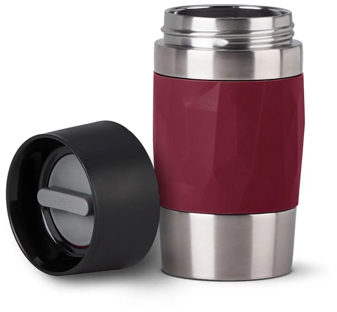 Emsa Travel Mug Compact N2160900 - 300ml - Rood - afbeelding 4 van 6