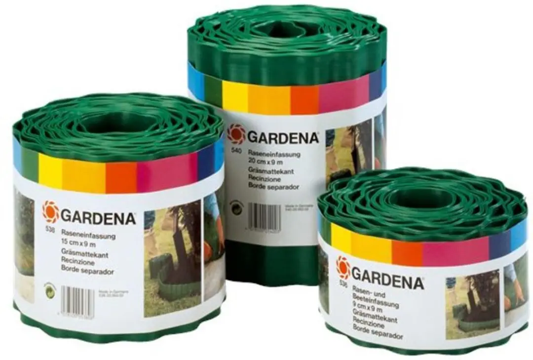 Gardena Gazonrand Groen 20cm x 9m