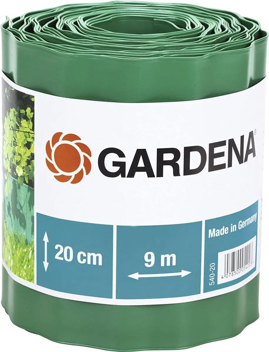 Gardena Gazonrand Groen 20cm x 9m