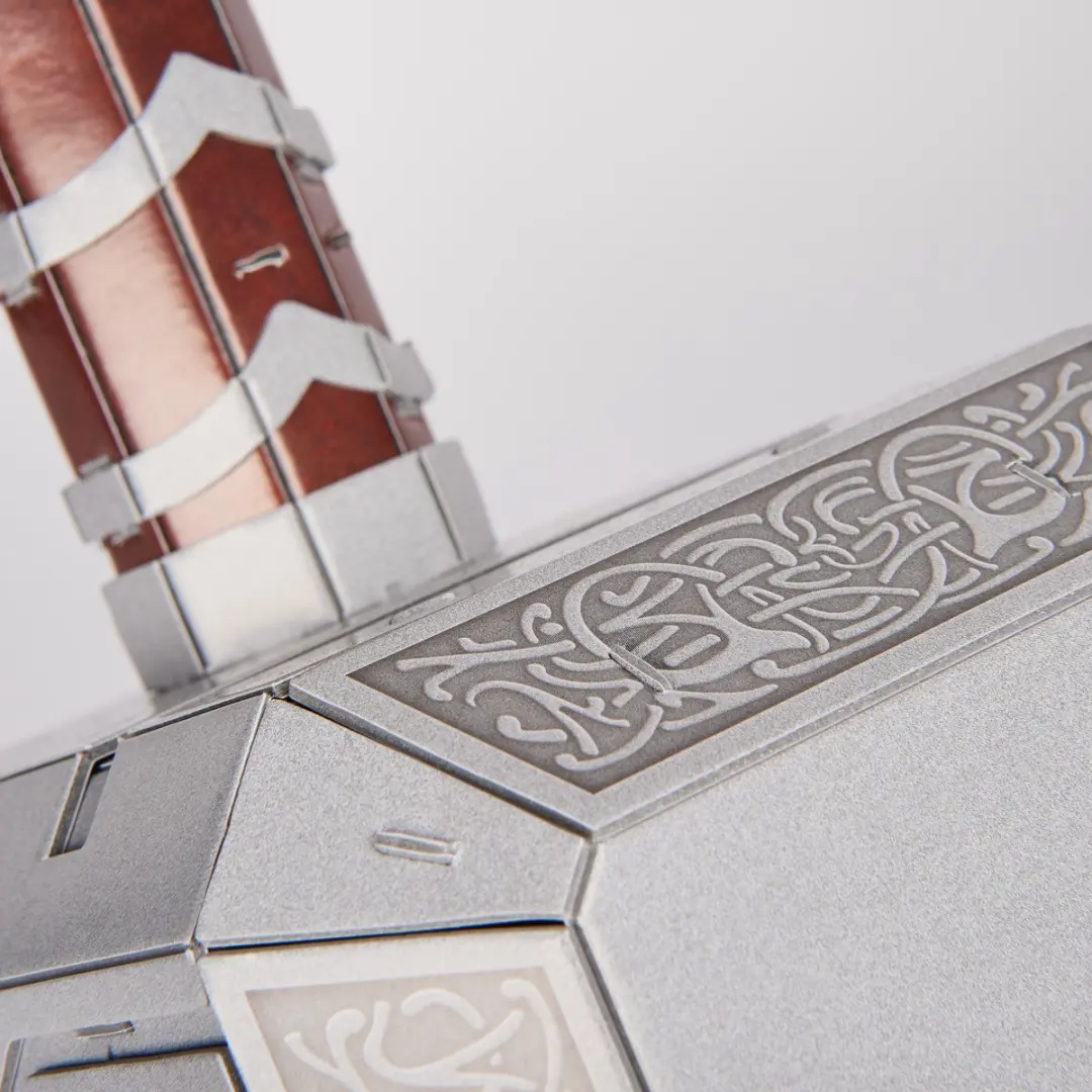 Spin Master 4D Build Marvel Mjolnir Thor-hamer 3D Puzzel 87 Stuks
