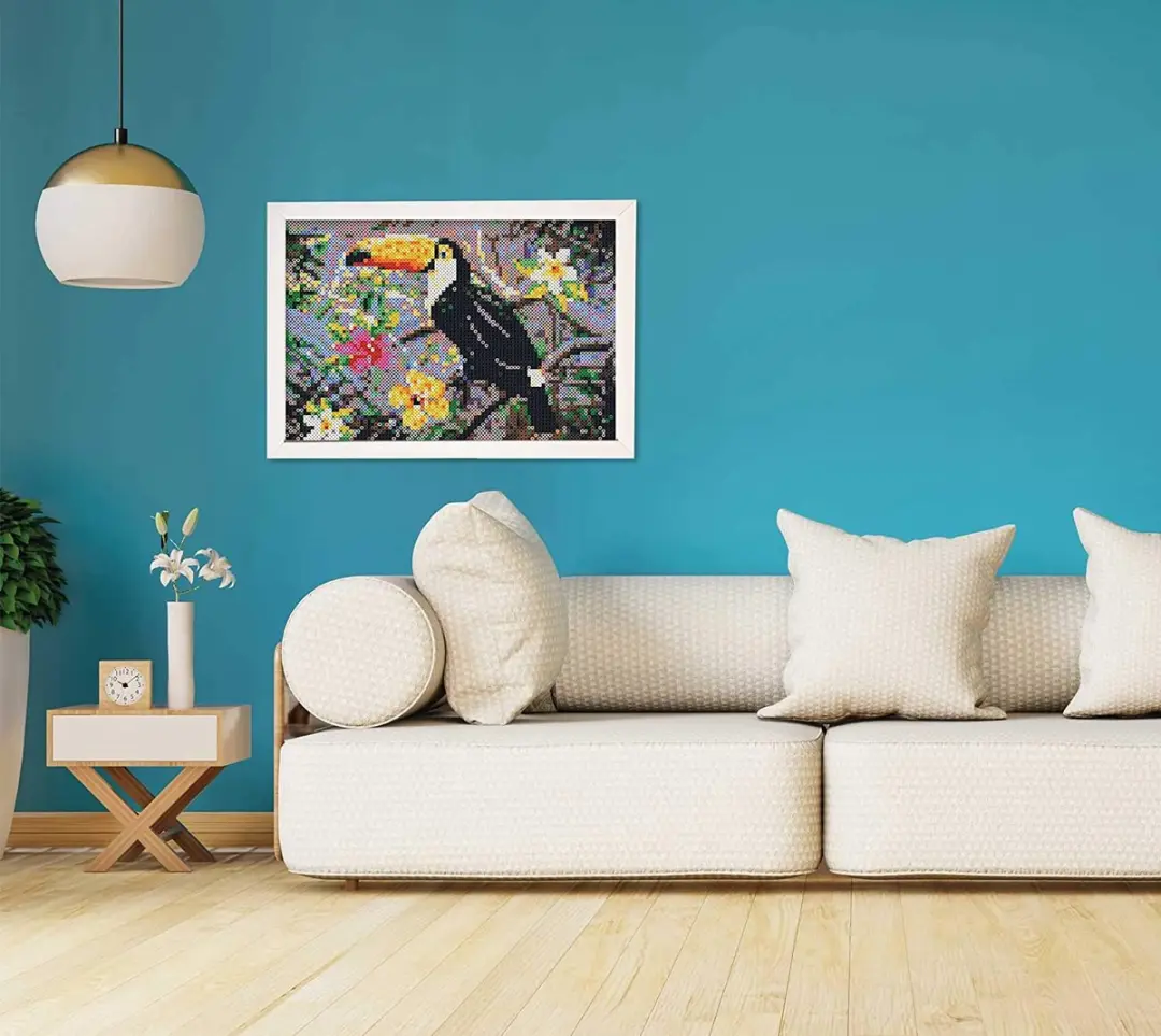 SES Creative Beedz Art Toekan Diamond Painting - 7000 Strijkkralen