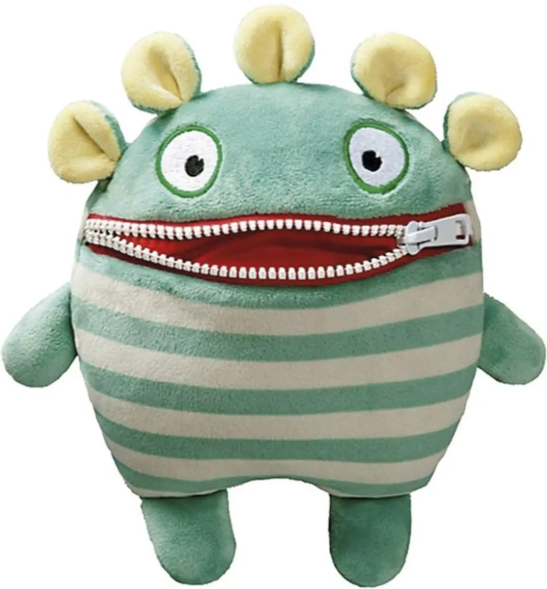 Schmidt Spiele Zorgenvriendjes Schnulli Knuffelpop 24cm - Turquoise/Wit