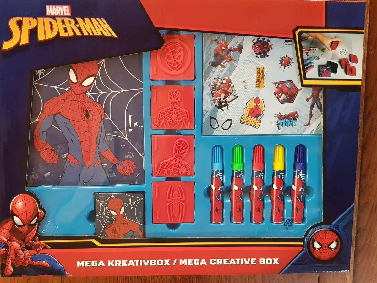 Spider-Man Mega Stempel Set