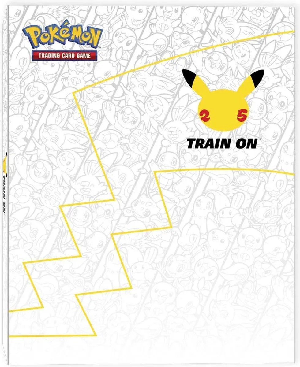 Pokémon First Partner Binder 25th Anniversary Pikachu - 100 Kaarten