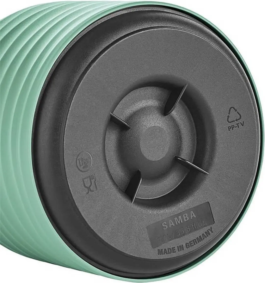 Emsa Samba Wave Isoleerkan 1L - Mint Groen - afbeelding 6 van 6