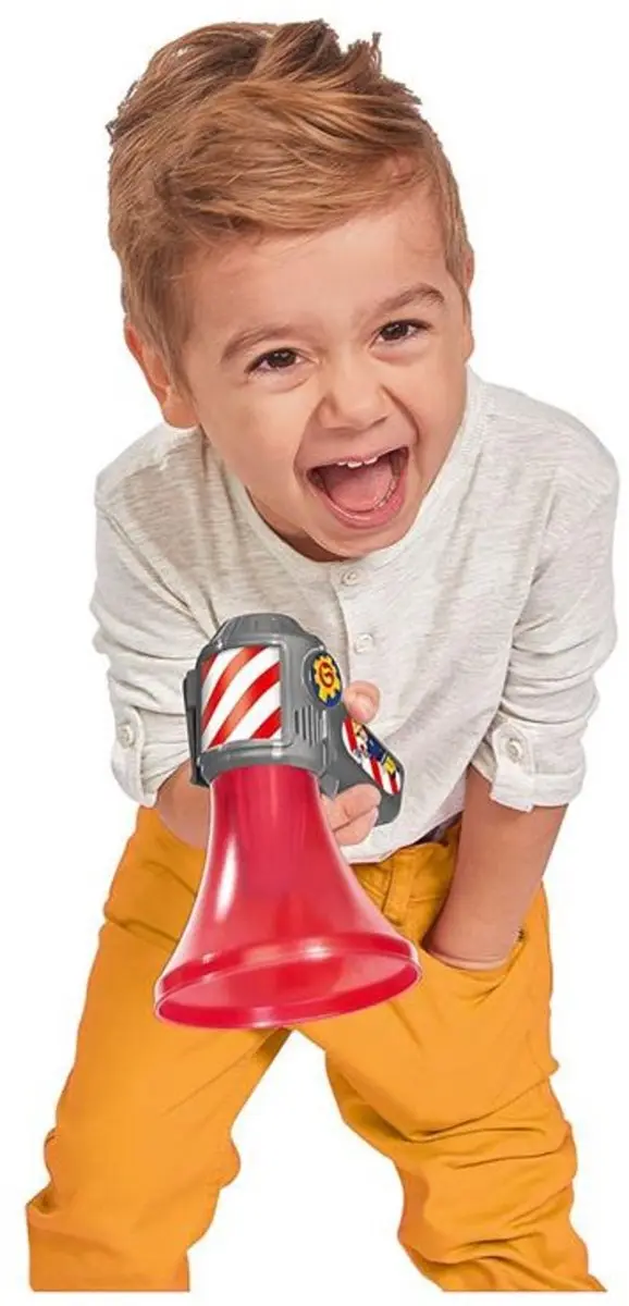 Simba Brandweerman Sam Megafoon - Rood - afbeelding 2 van 6