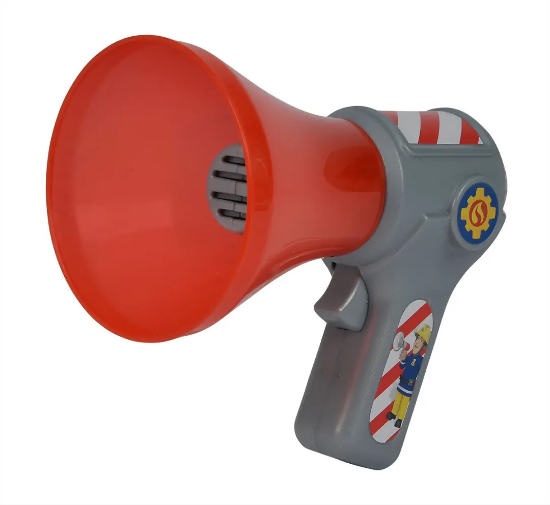 Simba Brandweerman Sam Megafoon - Rood - afbeelding 3 van 6