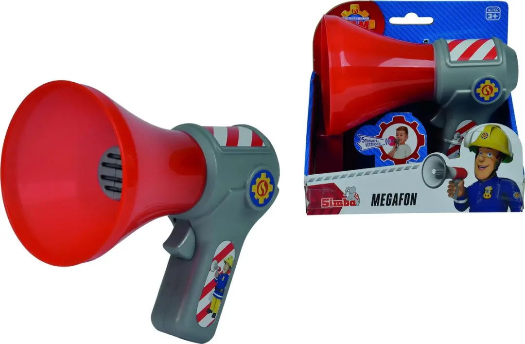 Simba Brandweerman Sam Megafoon