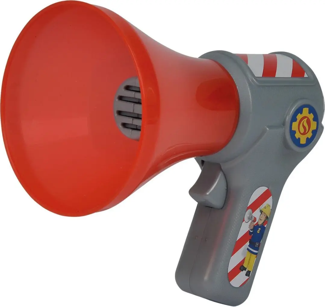 Simba Brandweerman Sam Megafoon - Rood - afbeelding 5 van 6