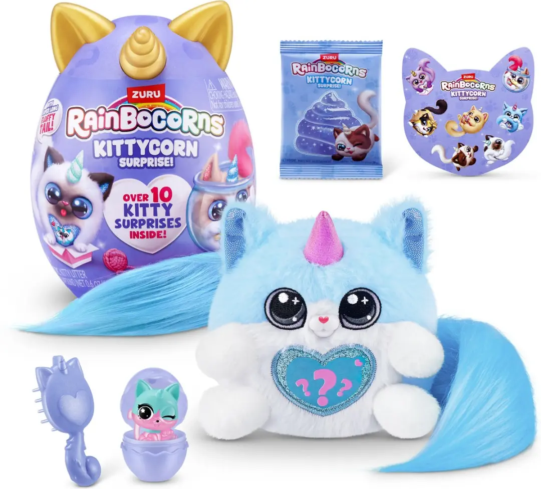 ZURU Rainbocorns Kittycorn Surprise Serie 3 Maine Coon Kat