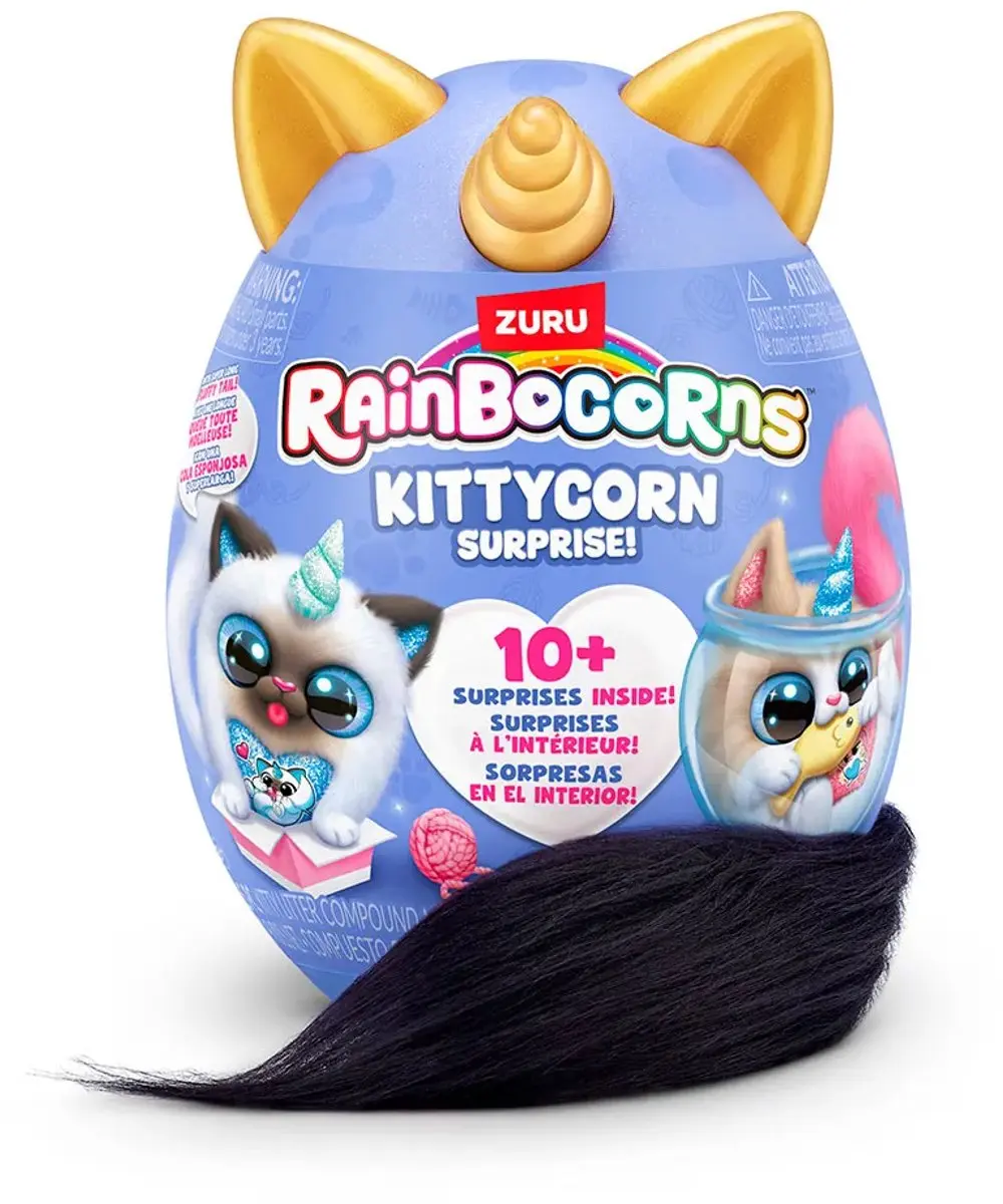 ZURU Rainbocorns Kittycorn Surprise Serie 3 Maine Coon Kat - afbeelding 4 van 6