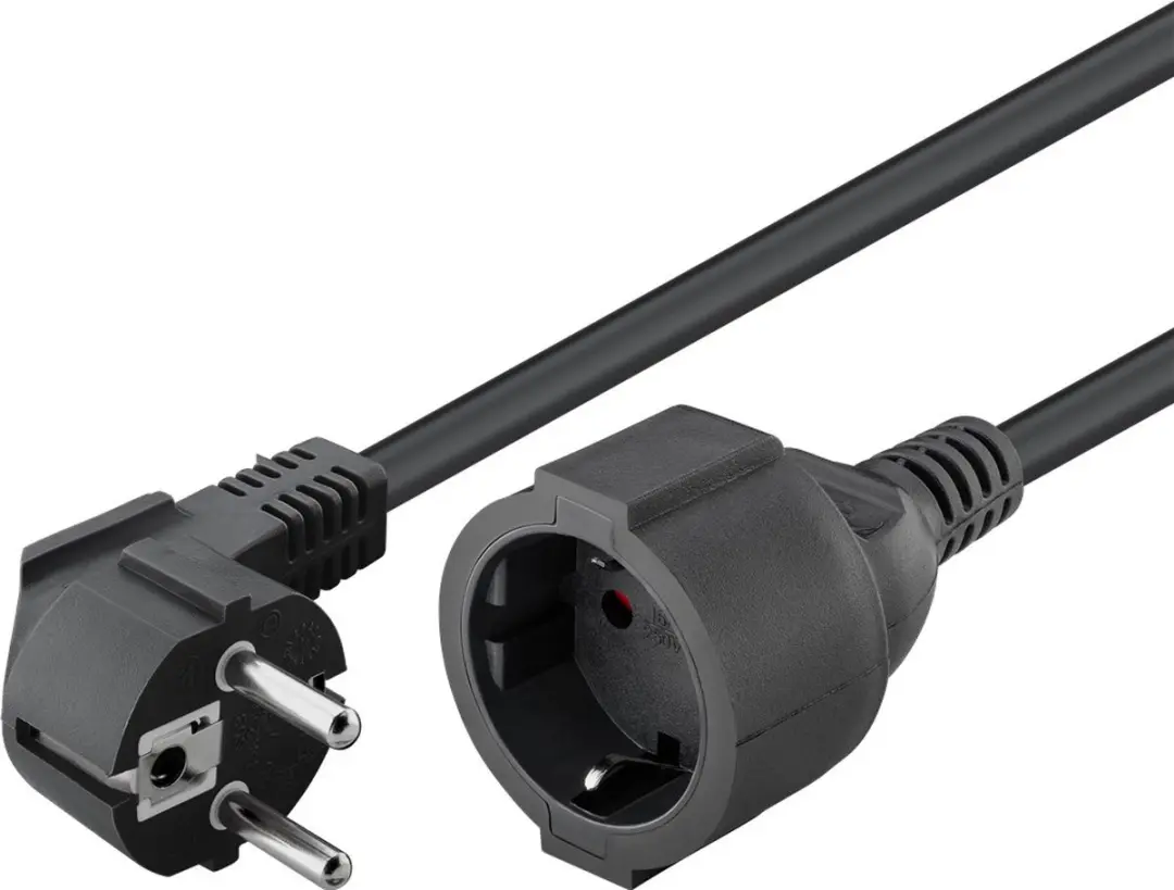 Goobay Schuko Verlengsnoer 3m - 3680W - 1 Stopcontact