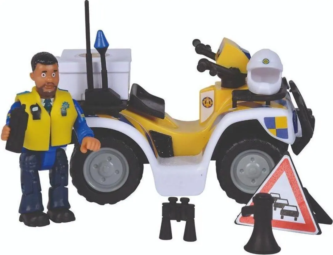 Simba Brandweerman Sam Politie Quad - MPN 109251093038 - Meerkleurig - afbeelding 2 van 6