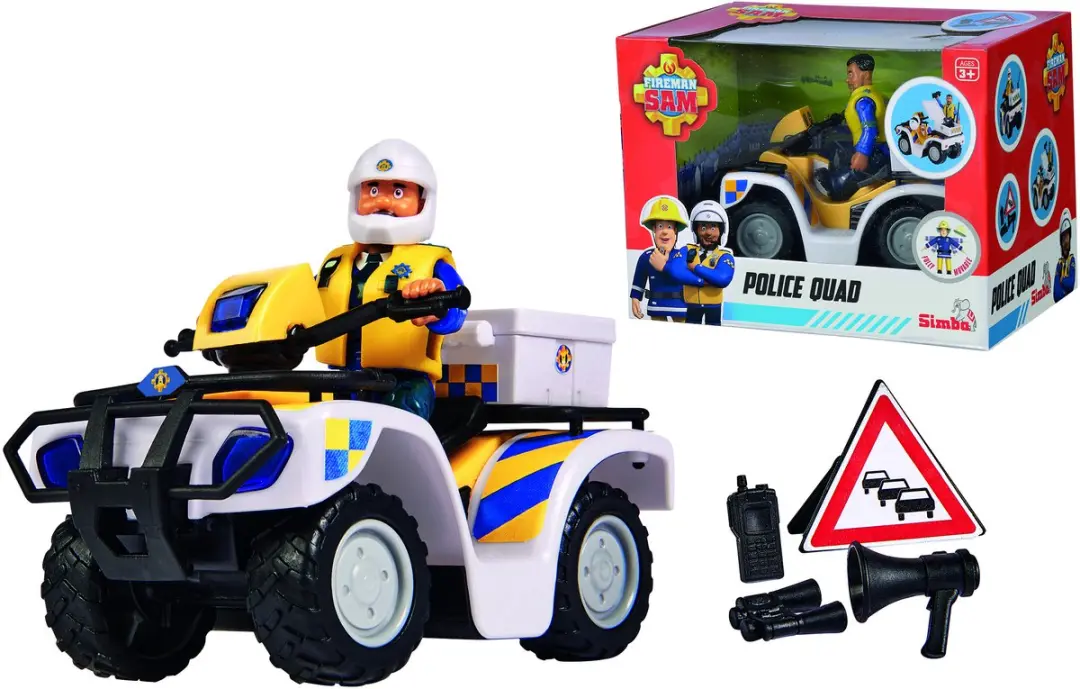 Simba Brandweerman Sam Politie Quad