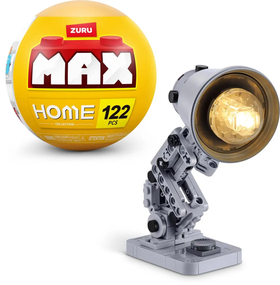 Zuru bouwstenen lamp Max bricks home lamp voor kinderkamer decoratie.