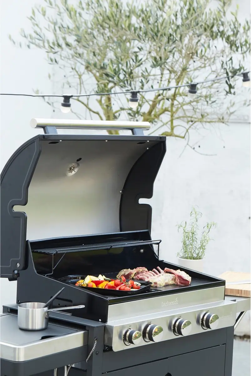 Barbecook Grillpan Email 34.5cm - Zwart - afbeelding 3 van 4