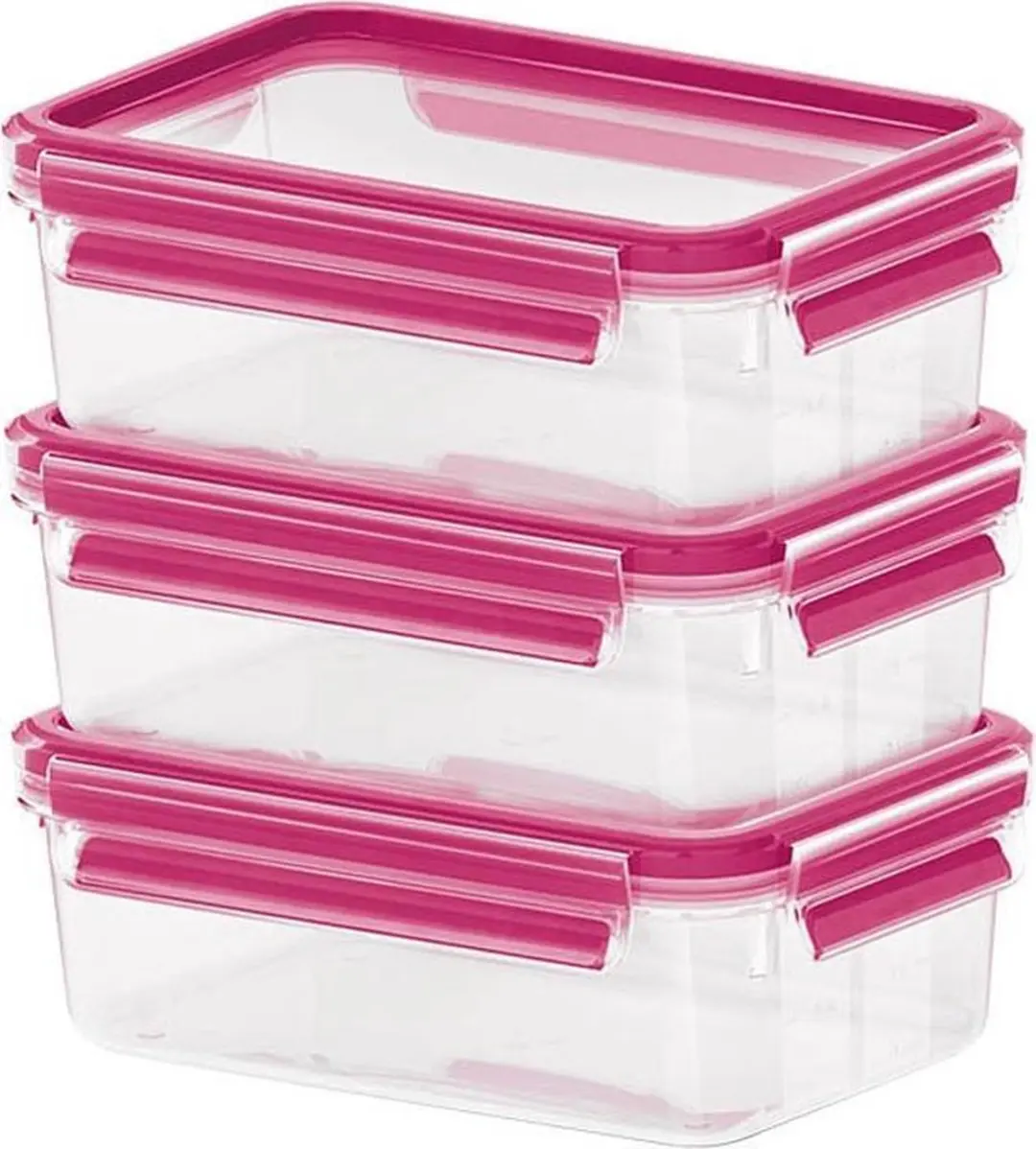 Emsa Clip & Close 3-delig Voedselboxset 0.55L