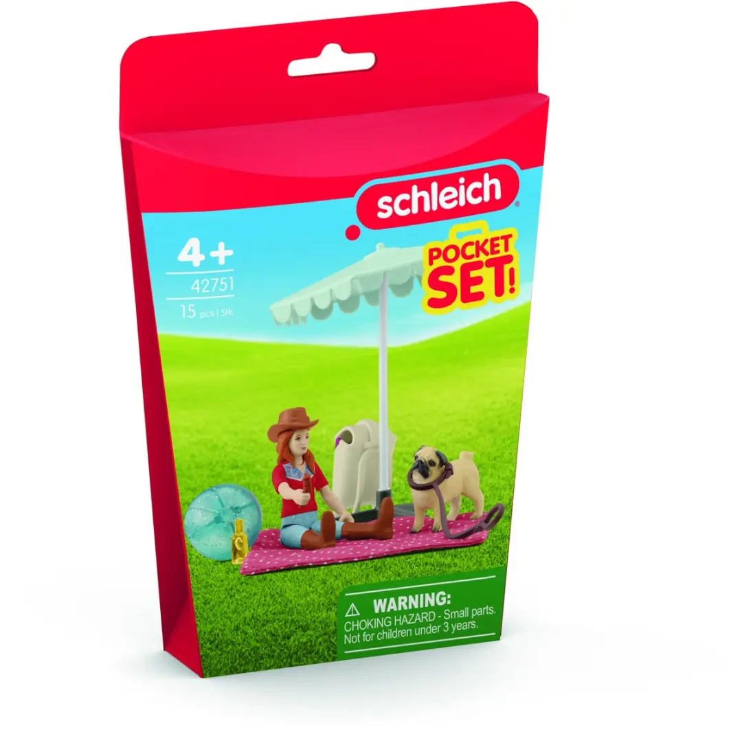 Schleich Horse Club Trip naar het zwemmeer 42751 - Multikleur