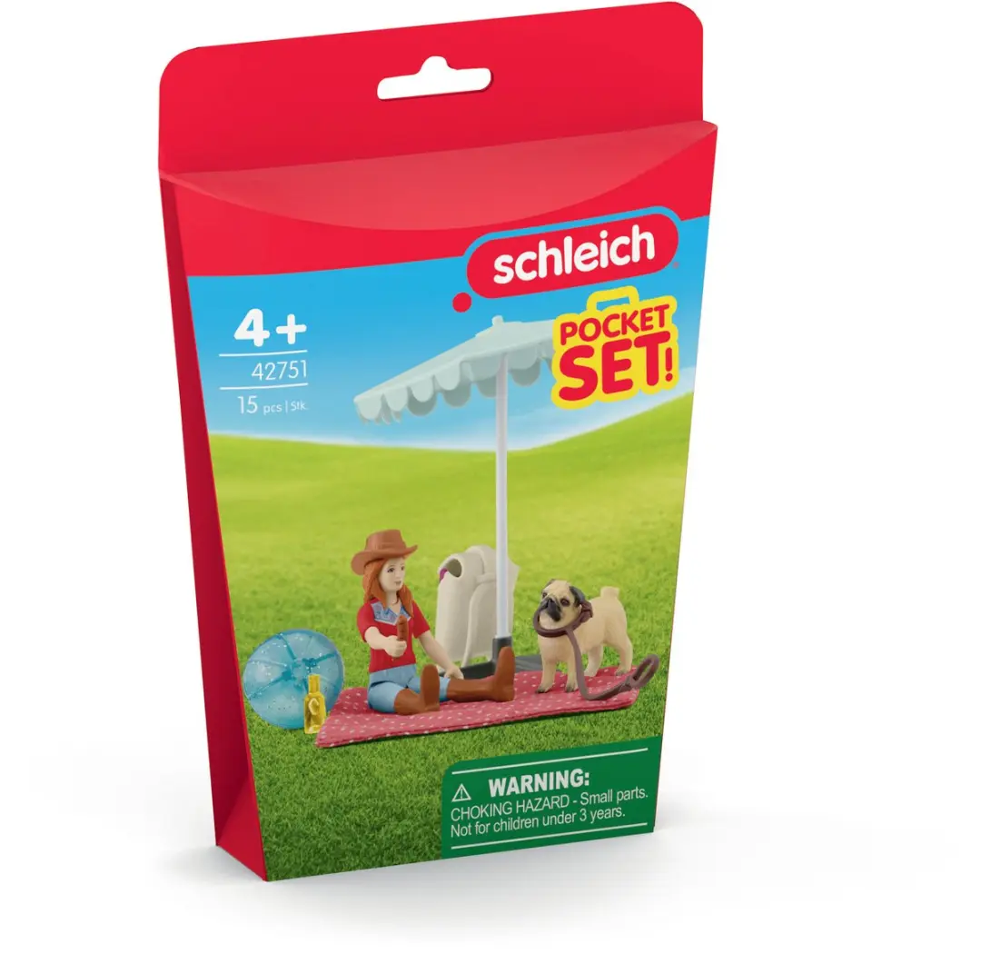 Schleich Horse Club Trip naar het zwemmeer 42751 - Multikleur