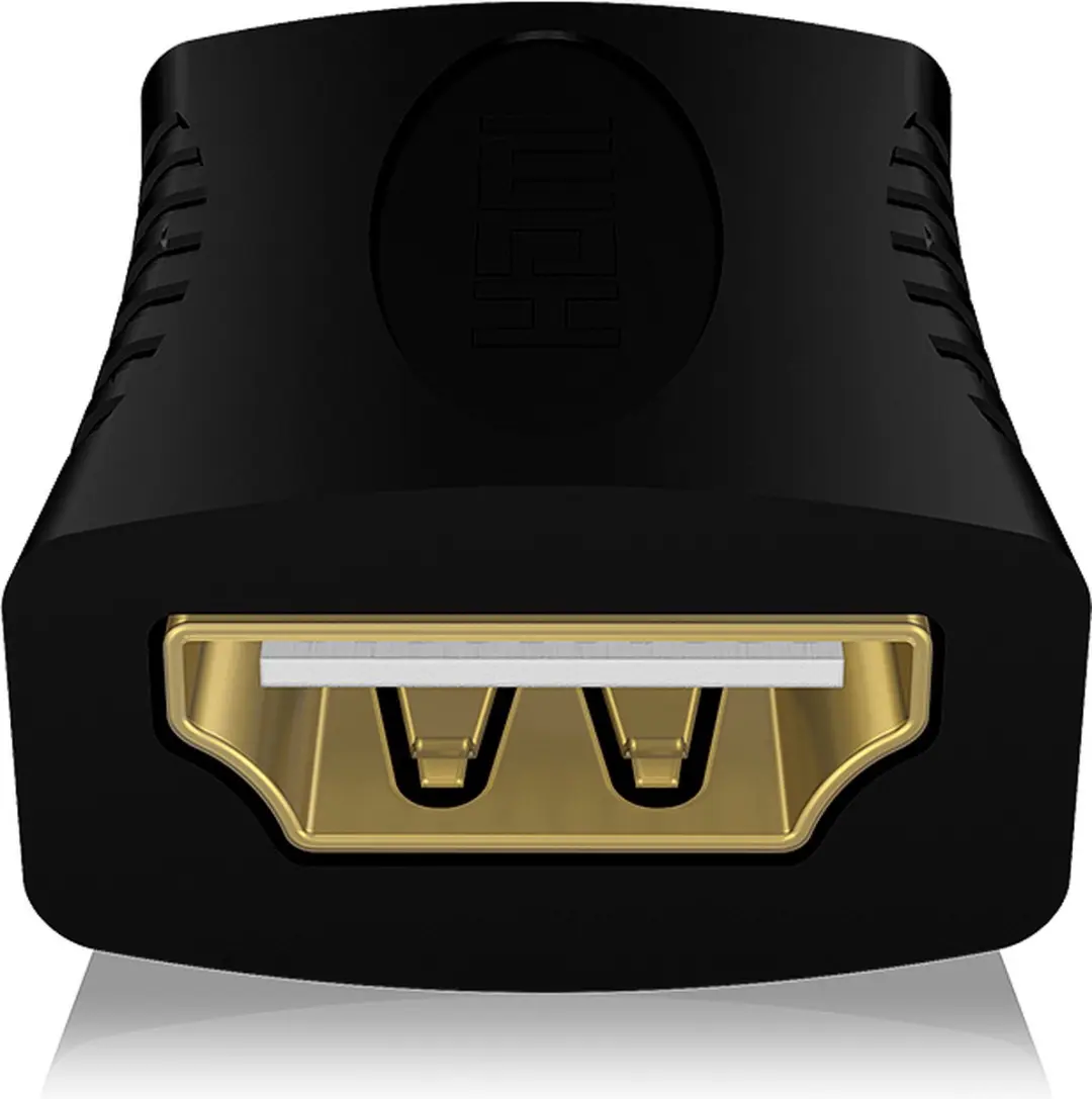 Icy Box IB-CB005 HDMI Koppelstuk - Zwart