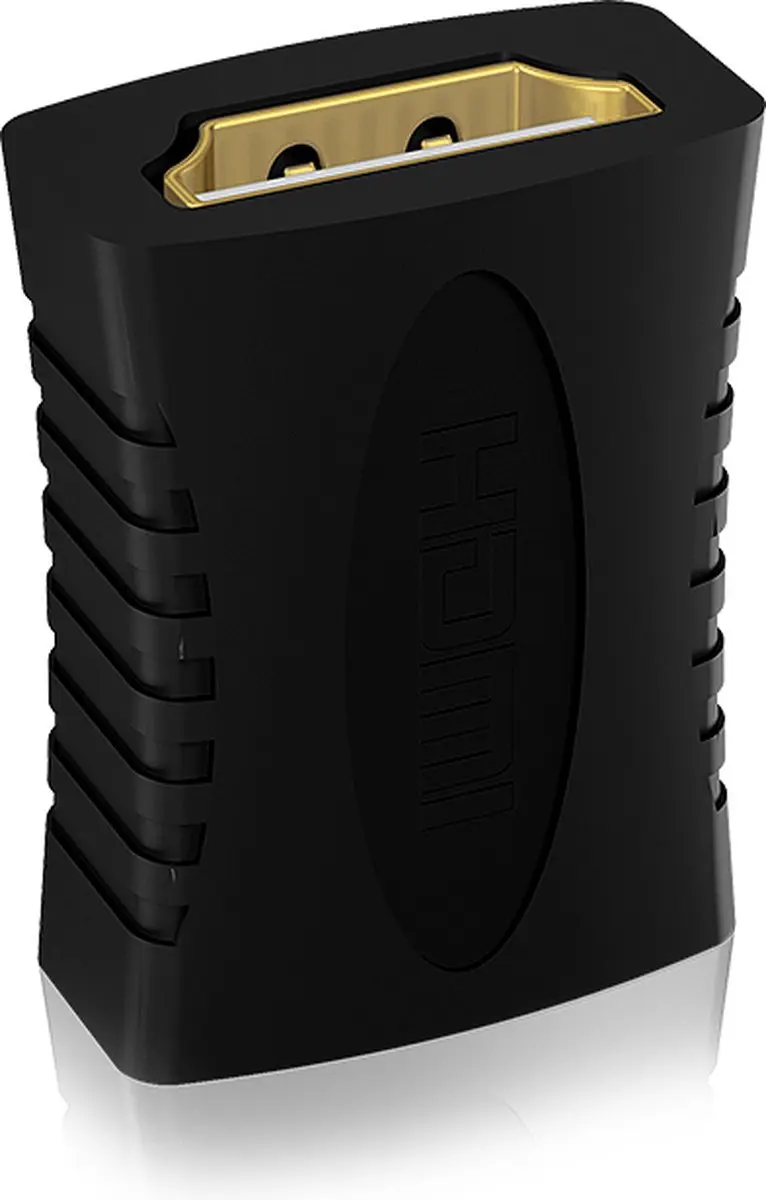 Icy Box IB-CB005 HDMI Koppelstuk - Zwart