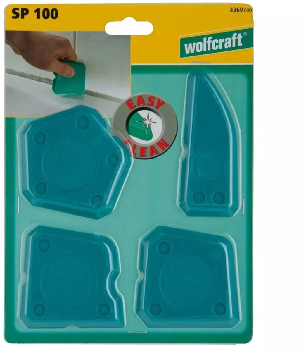 Wolfcraft Afdichtingsgereedschap SP 100 4-delig