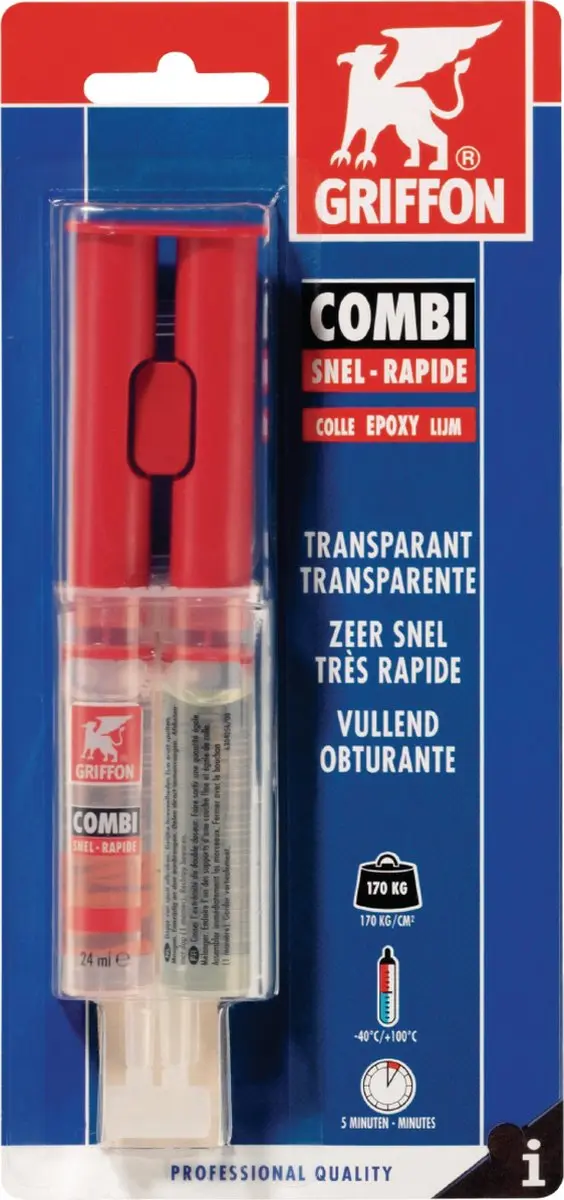 Griffon Combi Snel 2-componentenlijm 6304033 24Ml