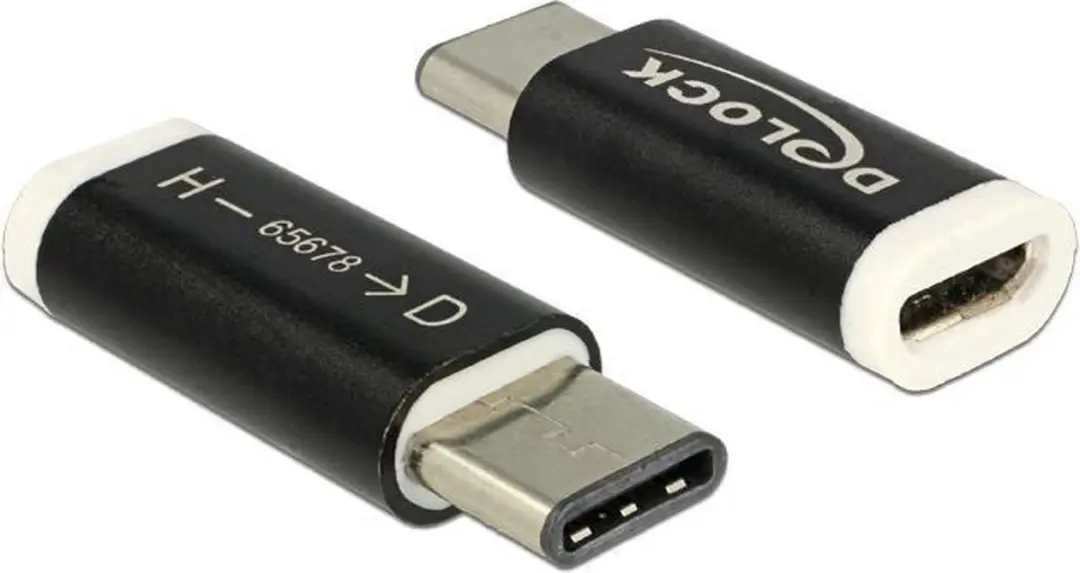 Delock USB-C naar Micro-B Host Adapter