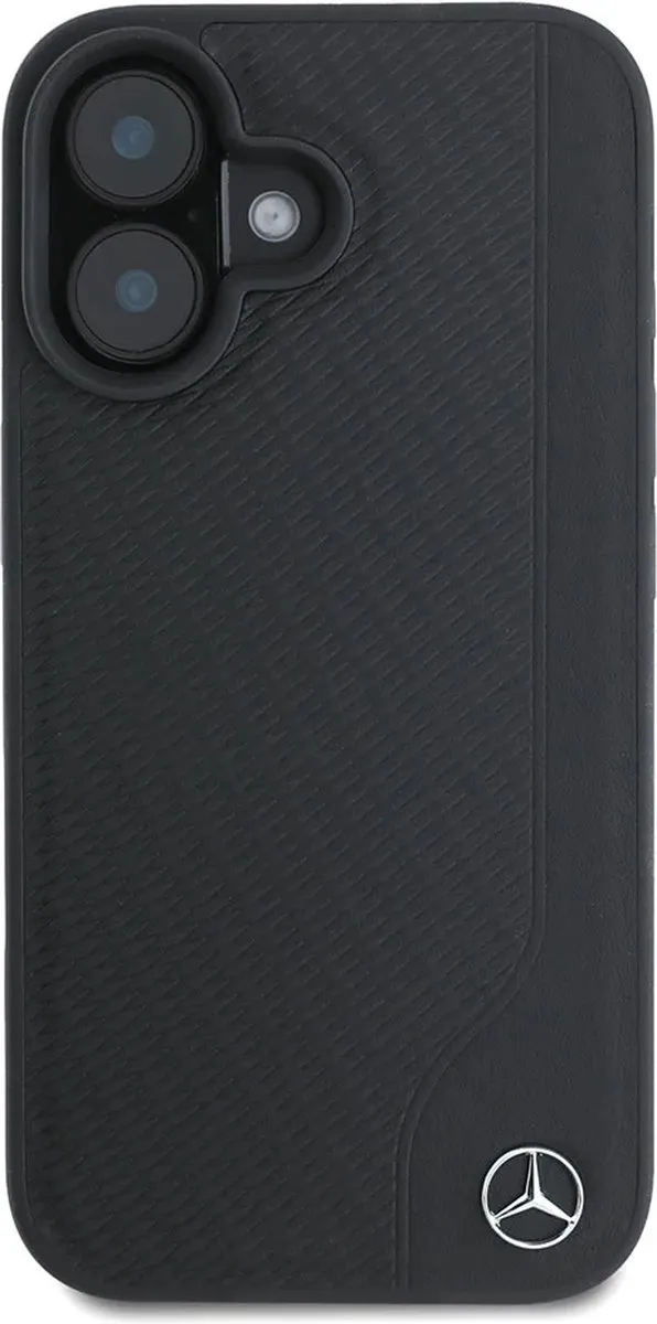 Mercedes-Benz iPhone 16 Backcover Hoesje - Zwart