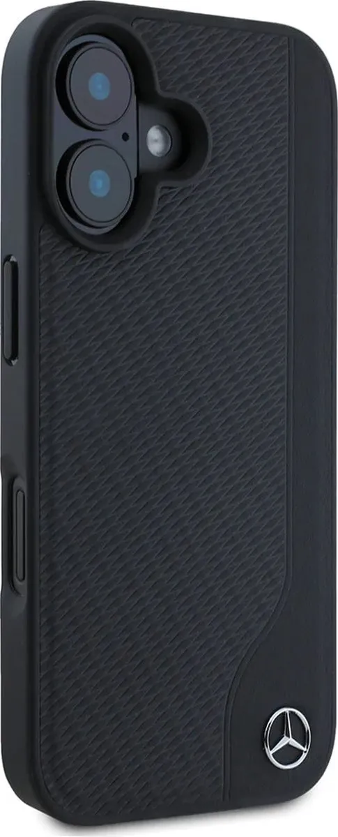 Mercedes-Benz iPhone 16 Backcover Hoesje - Zwart