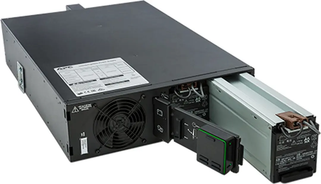APC Smart-UPS On-Line SRT5KRMXLW-HW Noodstroomvoeding 4500W - Rackmount - Zwart