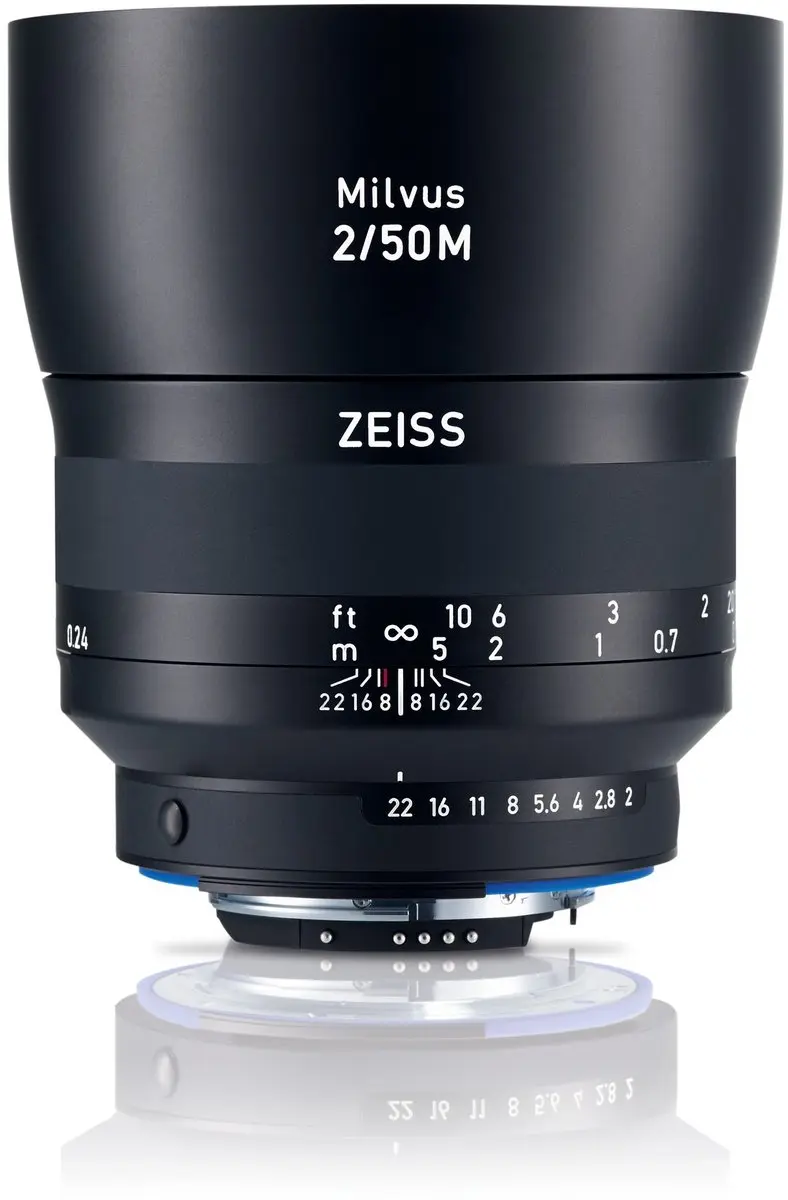 Carl Zeiss Milvus 2/50M SLR Macrolens Zwart