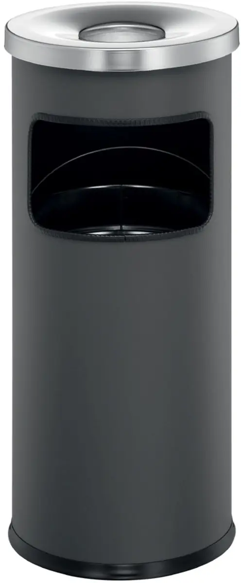 Durable 333201 Papierbak 17L - Zwart - Met asbak