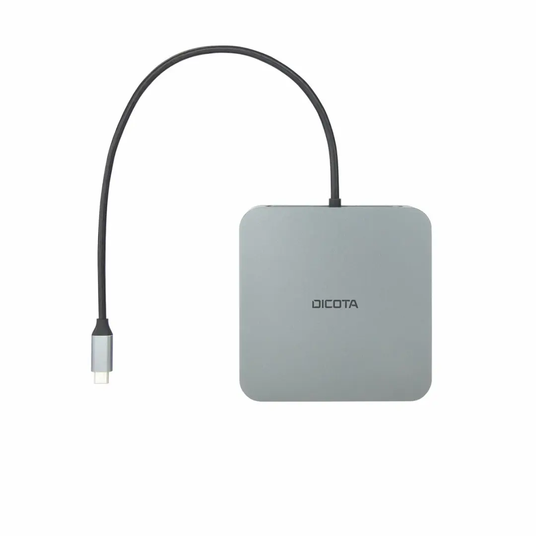 Dicota D32057 USB-C Interface Hub - 9 Poorten - Zilver - afbeelding 5 van 6