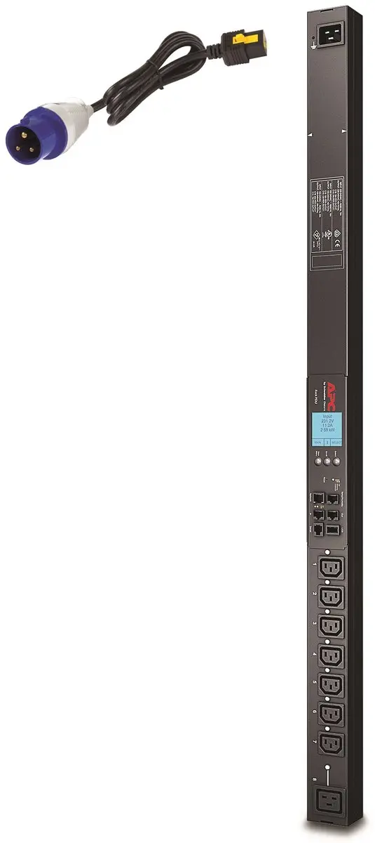 APC AP8958EU3 Switched Rack PDU - 8x Stopcontacten - Zwart