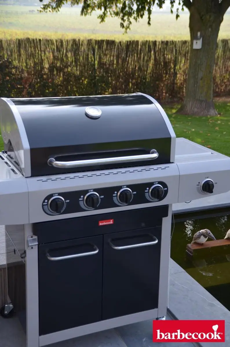 Barbecook Siesta 412 Gasbarbecue 4 Branders - Black Edition - afbeelding 3 van 6