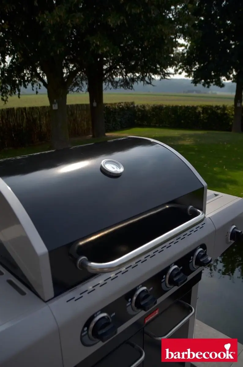 Barbecook Siesta 412 Gasbarbecue 4 Branders - Black Edition - afbeelding 6 van 6