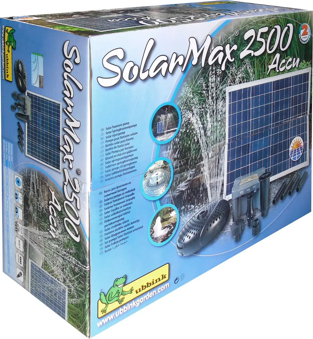 Ubbink SolarMax 2500 Zonnepomp - 2500L - 2450L/u - afbeelding 3 van 4