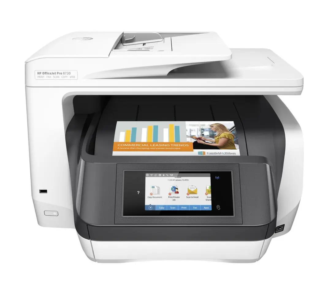 HP OfficeJet Pro 8730 All-in-One printer D9L20A