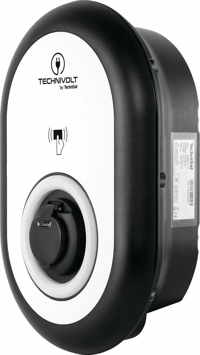 Technisat Technivolt 100 Laadstation 11kW - Zwart - afbeelding 4 van 4