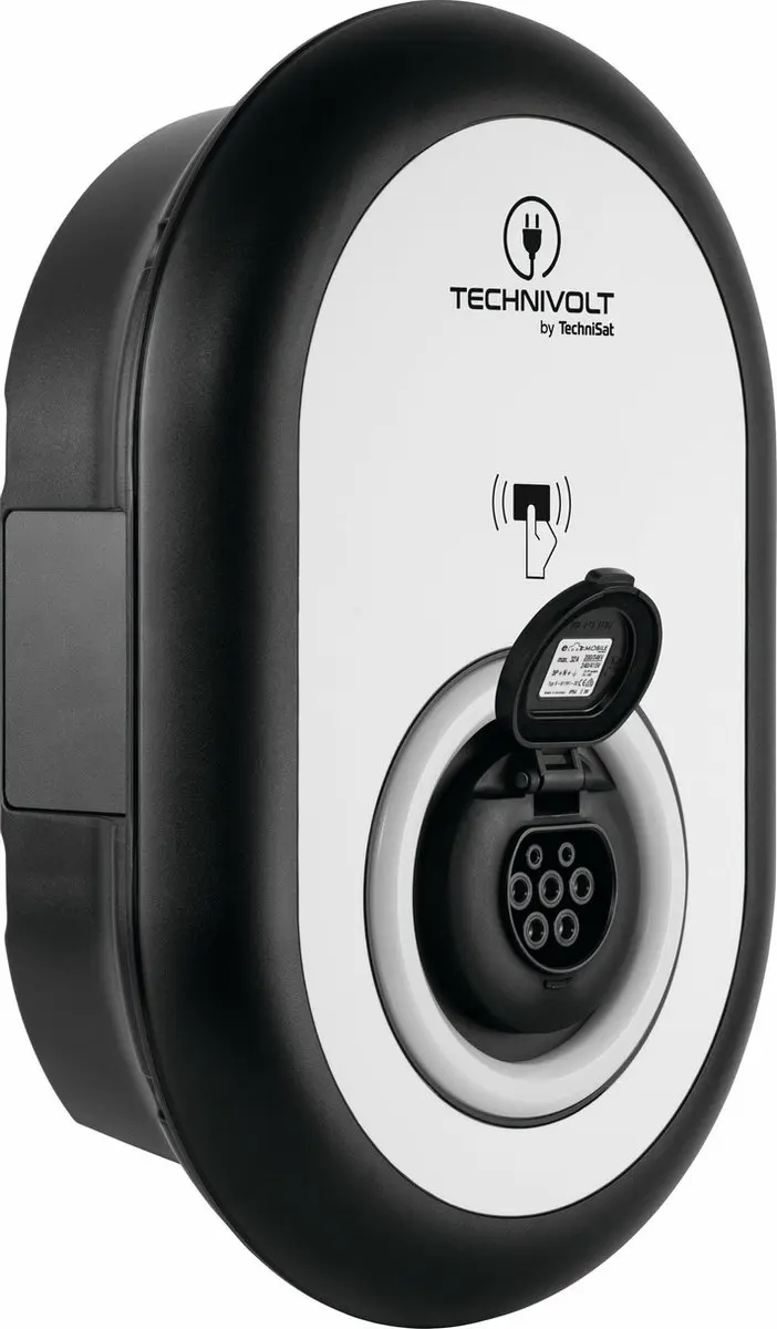Technisat Technivolt 100 Laadstation 11kW - Zwart - afbeelding 2 van 4
