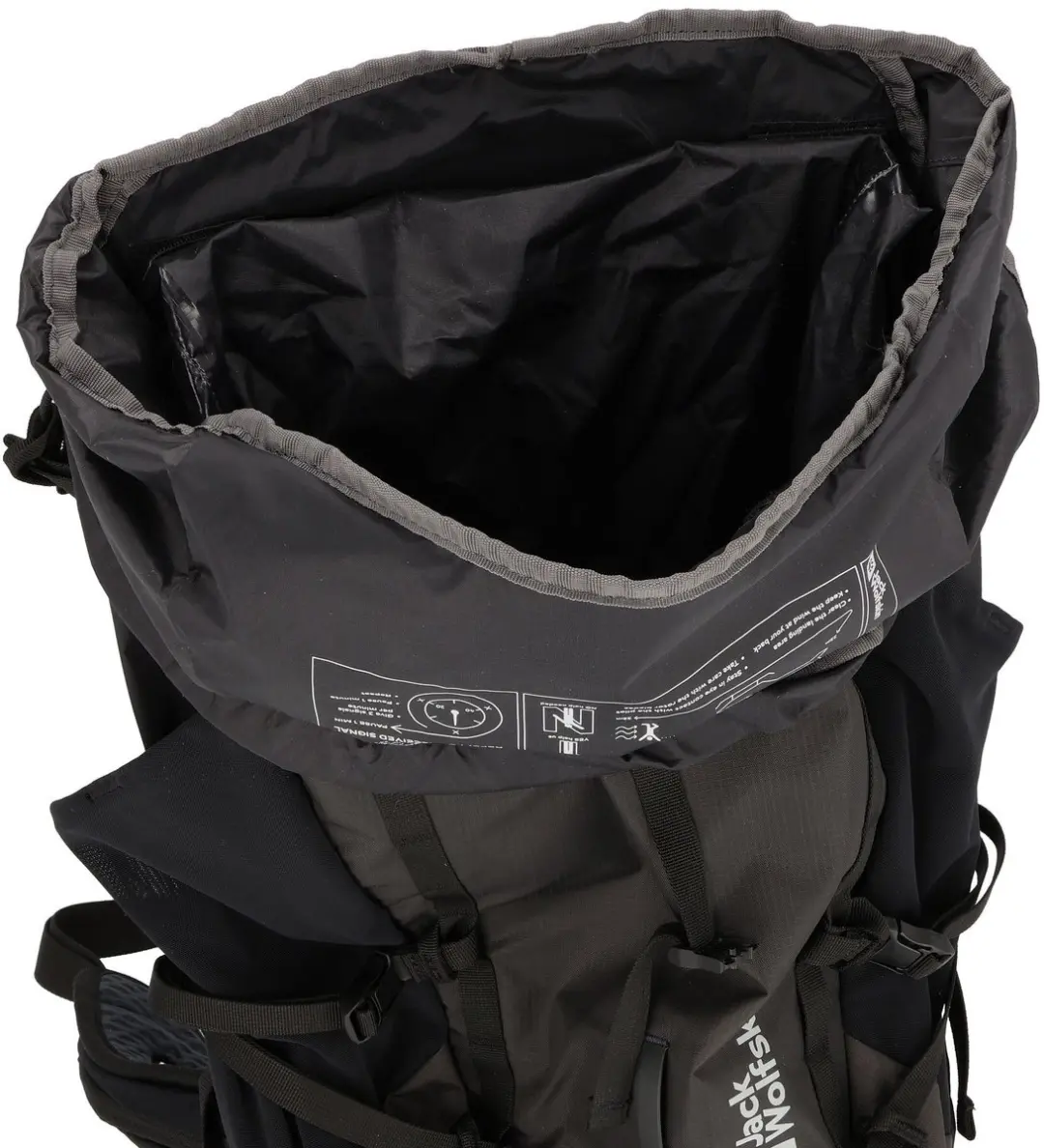 Jack Wolfskin Prelight Wandelrugzak 47L - Phantom - afbeelding 2 van 6