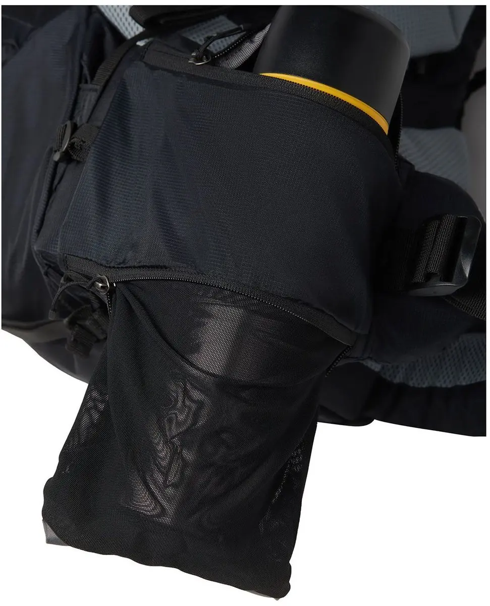 Jack Wolfskin Trailflair Pro 60L Rugzak - Zwart - afbeelding 6 van 6