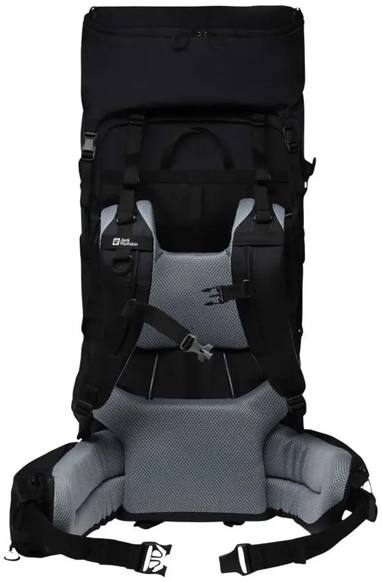 Jack Wolfskin Trailflair Pro 60L Rugzak - Zwart - afbeelding 2 van 6