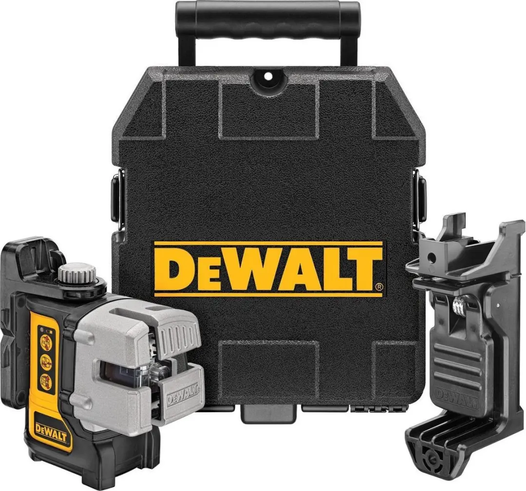 DeWalt DW089K Zelfnivellerende multilijn kruis lijnlaser in koffer