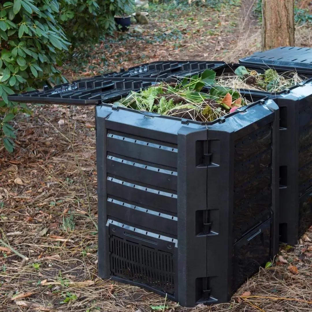Nature Compostsilo 1200L - Zwart - afbeelding 5 van 6