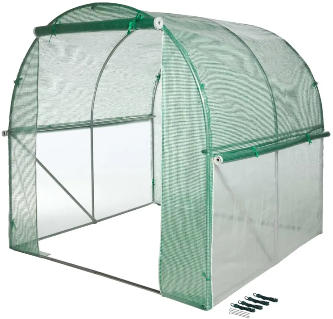 Nature Tuintunnel met bodemframe 200x200x200cm