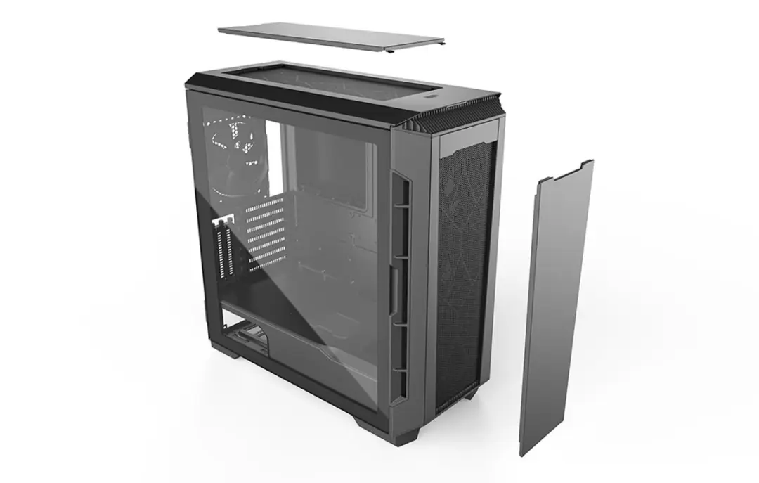 Phanteks Eclipse P600S Silent Midi-tower PC-behuizing Zwart 3 voorgeïnstalleerd
