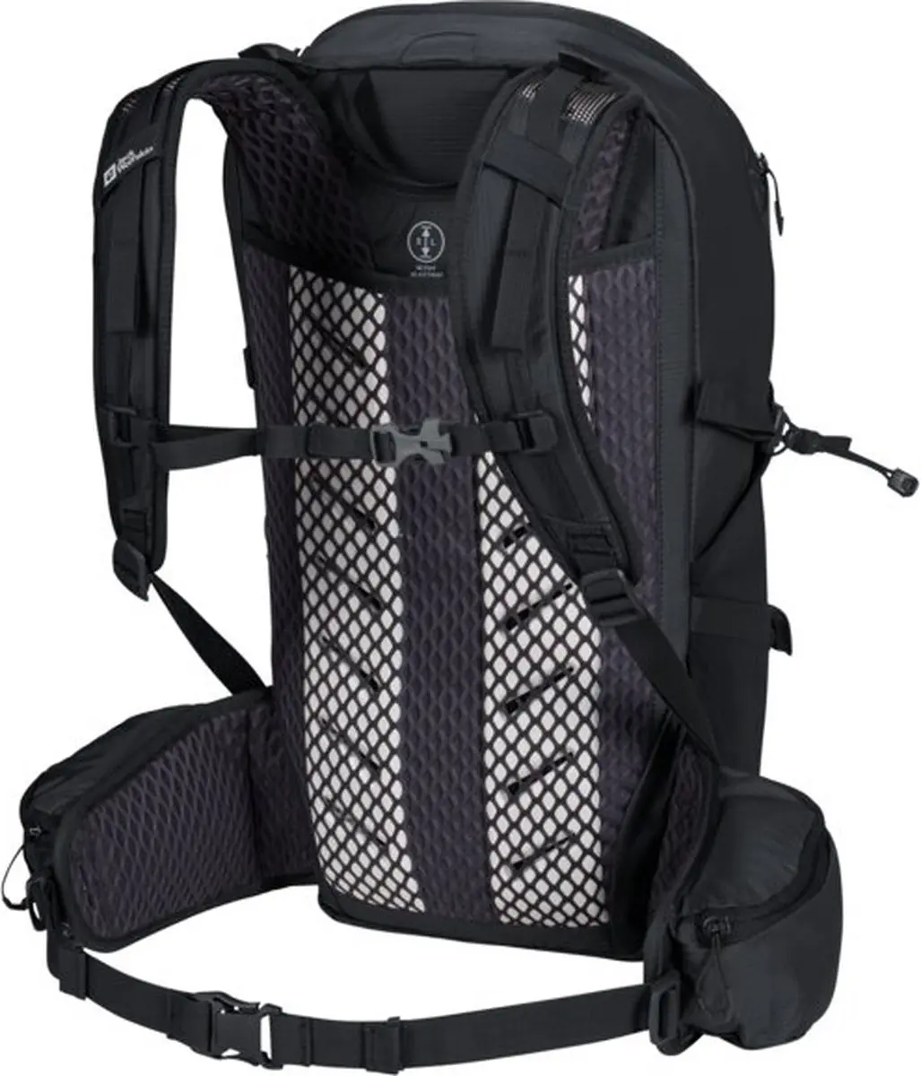 Jack Wolfskin Cyrox Shape 25 Rugzak - 25L - Zwart - afbeelding 4 van 6