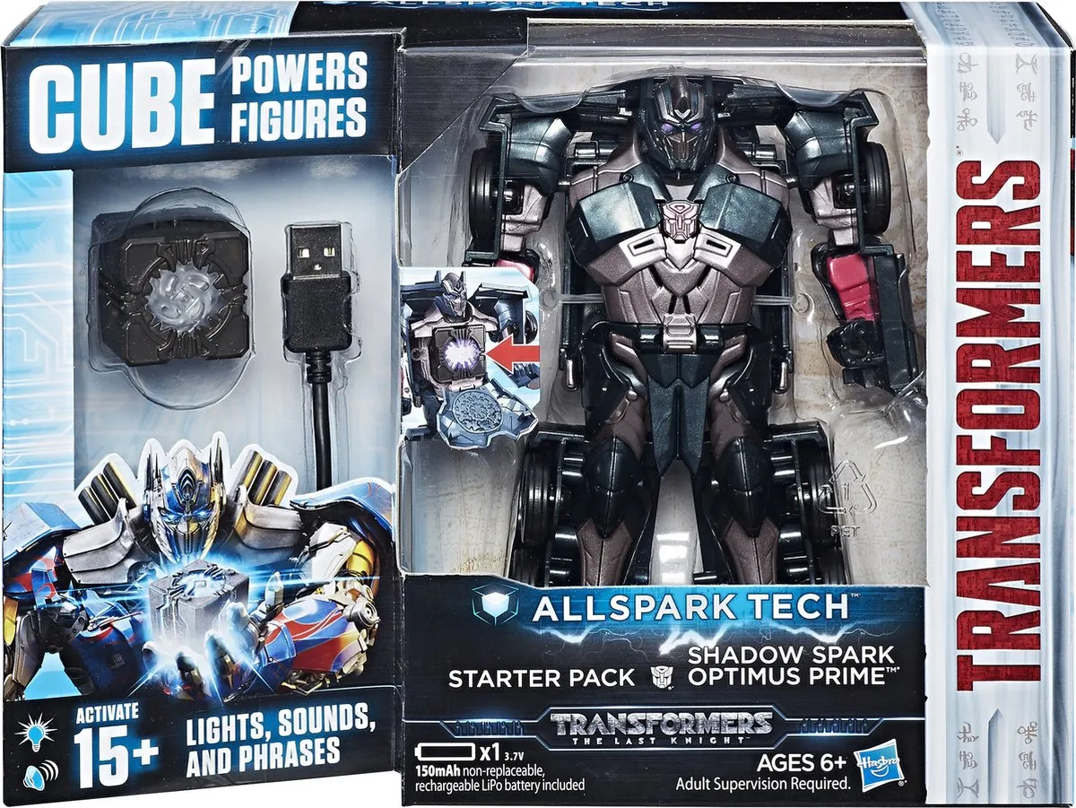 Transformers The Last Knight Optimus Prime Power Cube C3480 - Starter Pack